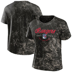 New York Rangers Fanatics Women's Breakaway T-Shirt Outlet