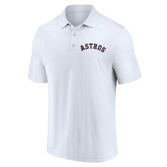 Houston Astros Fanatics Two-Pack Logo Lockup Polo Set | MLB Outlet