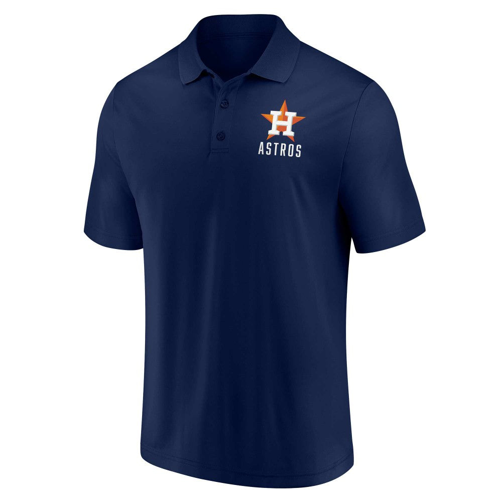 Houston Astros Fanatics Two-Pack Logo Lockup Polo Set | MLB Outlet