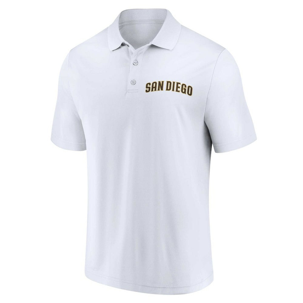 San Diego Padres Fanatics Two-Pack Logo Lockup Polo Set | MLB Outlet