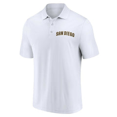 San Diego Padres Fanatics Two-Pack Logo Lockup Polo Set | MLB Outlet