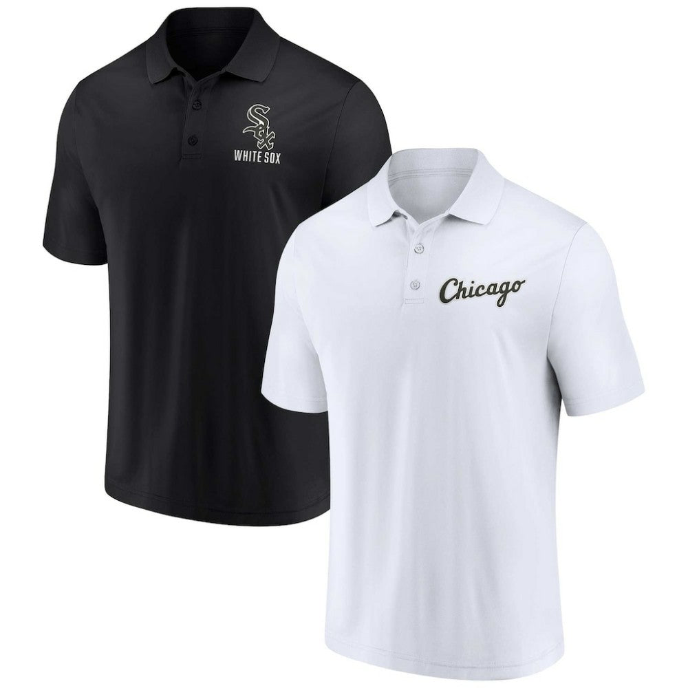 Chicago White Sox Fanatics Two-Pack Logo Lockup Polo Set | MLB Online