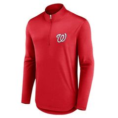 Washington Nationals Fanatics Quarterback Quarter-Zip Top | MLB Sale