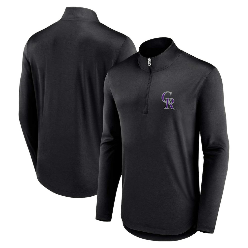 Colorado Rockies Fanatics Quarterback Quarter-Zip Top | MLB On Sale