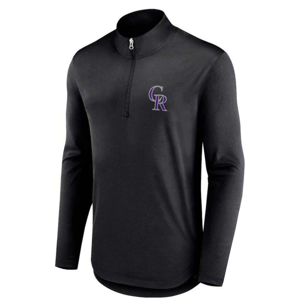 Colorado Rockies Fanatics Quarterback Quarter-Zip Top | MLB On Sale