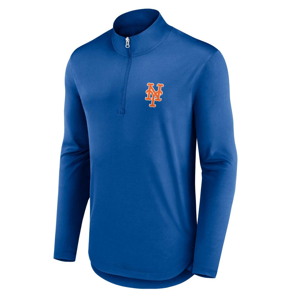 New York Mets Fanatics Quarterback Quarter-Zip Top | MLB Near me