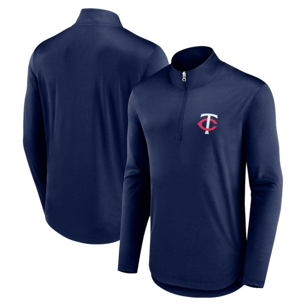Minnesota Twins Fanatics Quarterback Quarter-Zip Top | MLB Outlet