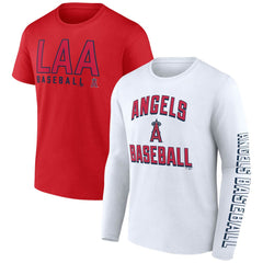 Los Angeles Angels Fanatics Two-Pack Combo T-Shirt Set | MLB Discount