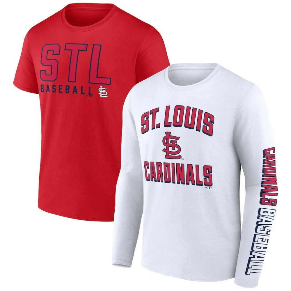 St. Louis Cardinals Fanatics Two-Pack Combo T-Shirt Set | MLB On Sale