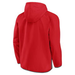Chicago Bulls Anorak Flagrant Foul Color-Block Raglan Hoodie Half-Zip Jacket Online