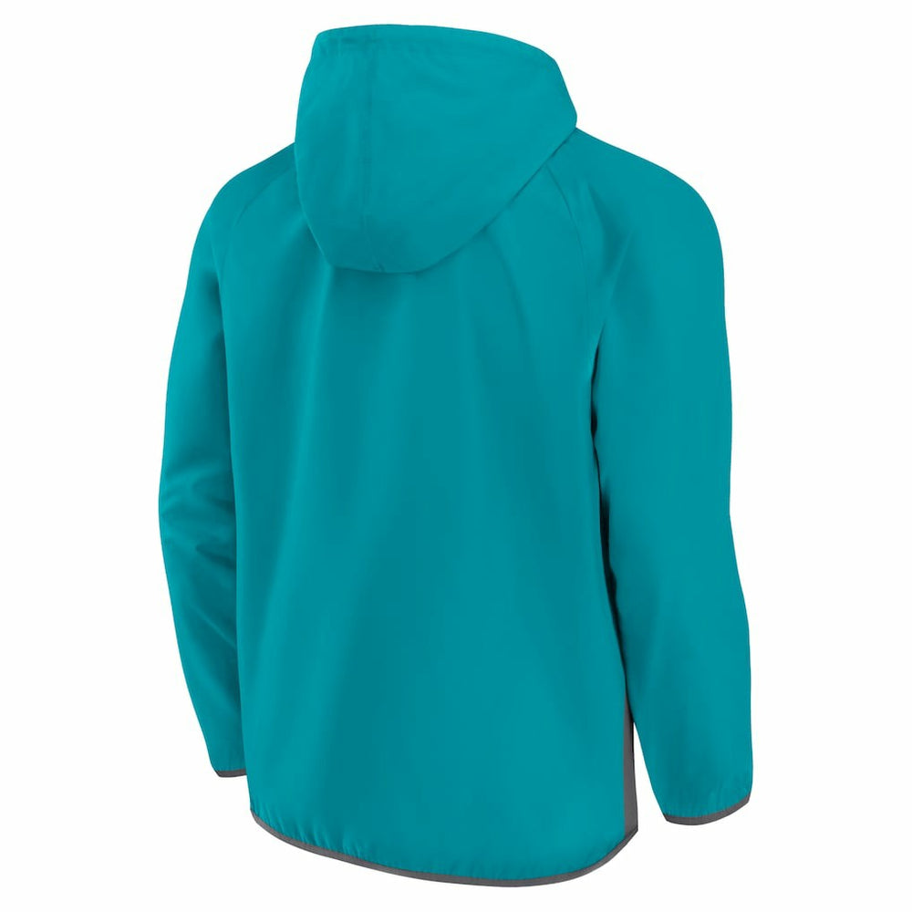 Charlotte Hornets Anorak Flagrant Foul Color-Block Raglan Hoodie Half-Zip Jacket Online