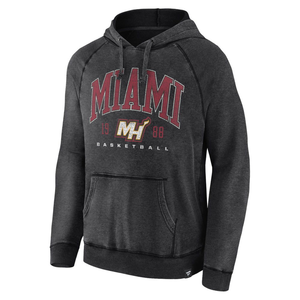 Miami Heat Foul Trouble Snow Wash Raglan Pullover Hoodie Discount