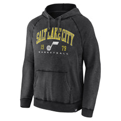 Utah Jazz Foul Trouble Snow Wash Raglan Pullover Hoodie Outlet