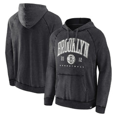 Brooklyn Nets Foul Trouble Snow Wash Raglan Pullover Hoodie Outlet