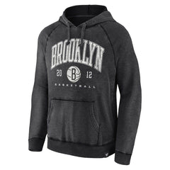 Brooklyn Nets Foul Trouble Snow Wash Raglan Pullover Hoodie Outlet