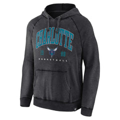 Charlotte Hornets Foul Trouble Snow Wash Raglan Pullover Hoodie For Sale