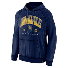 Indiana Pacers Foul Trouble Snow Wash Raglan Pullover Hoodie On Sale