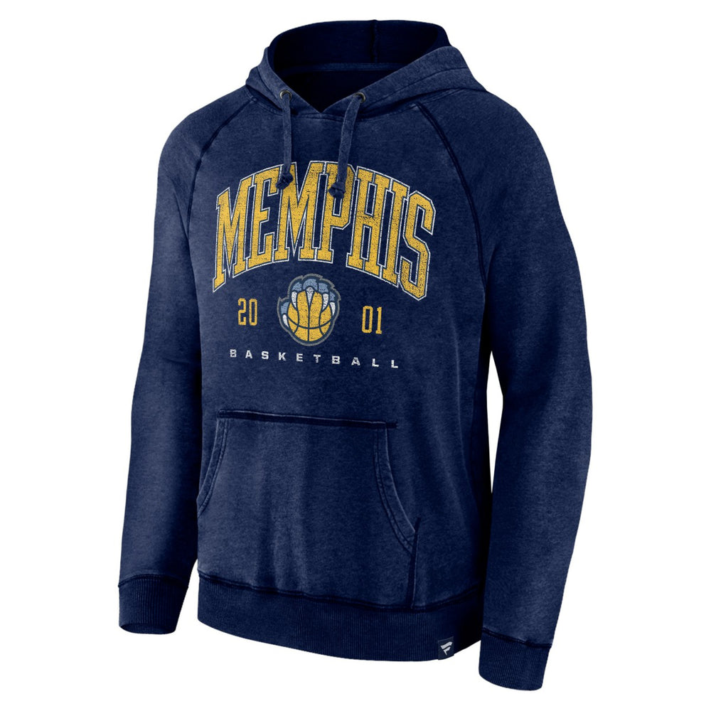 Memphis Grizzlies Foul Trouble Snow Wash Raglan Pullover Hoodie On Sale