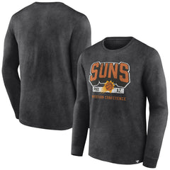 Phoenix Suns Front Court Press Snow Wash Long Sleeve T-Shirt New
