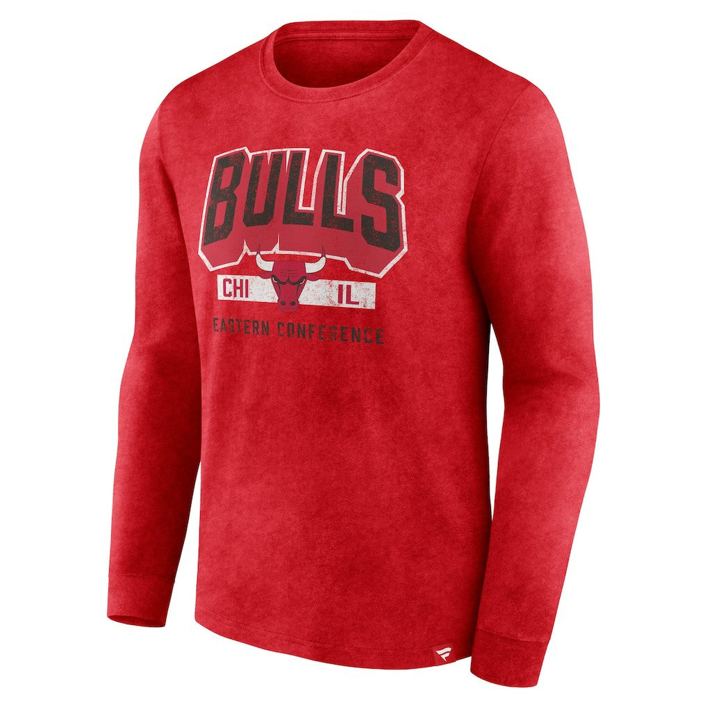 Chicago Bulls Front Court Press Snow Wash Long Sleeve T-Shirt sale New