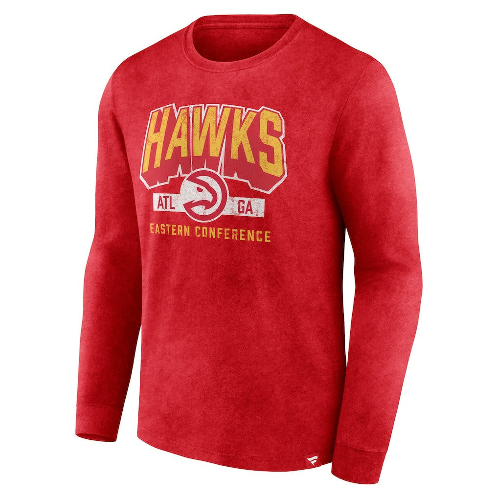 Atlanta Hawks Front Court Press Snow Wash Long Sleeve T-Shirt Discount