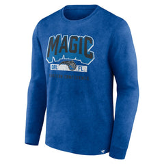 Orlando Magic Front Court Press Snow Wash Long Sleeve T-Shirt On Sale