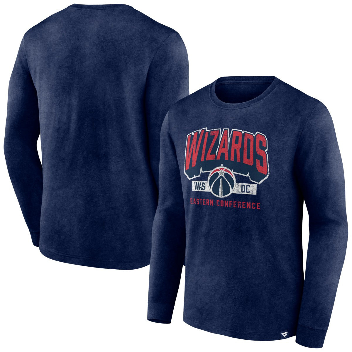 Washington Wizards Front Court Press Snow Wash Long Sleeve T-Shirt For Sale