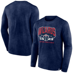 Washington Wizards Front Court Press Snow Wash Long Sleeve T-Shirt For Sale
