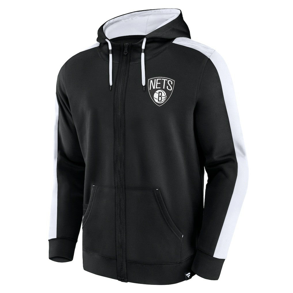 Brooklyn Nets Rainbow Shot Full-Zip Hoodie For Sale