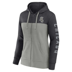 Chicago White Sox Fanatics Women's City Ties Hoodie Full-Zip Sweatshirt | MLB US