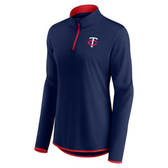 Minnesota Twins Fanatics Women's Corner Quarter-Zip Top | MLB US