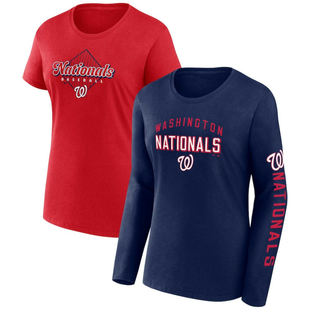 Washington Nationals Fanatics Women's T-Shirt Combo Pack | MLB Outlet
