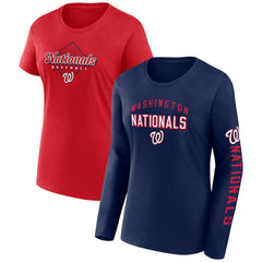 Washington Nationals Fanatics Women's T-Shirt Combo Pack | MLB Outlet