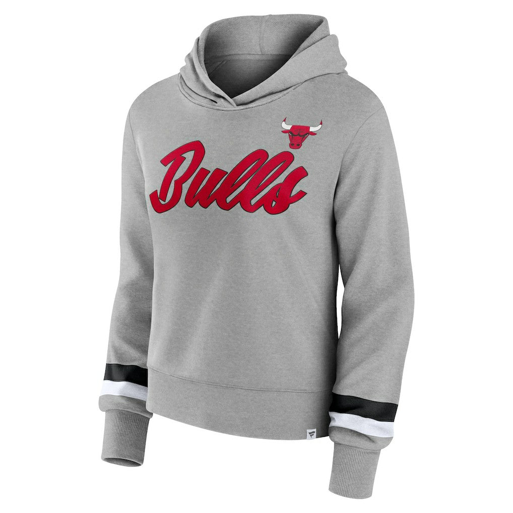 Chicago Bulls Women's Halftime Pullover Hoodie New
