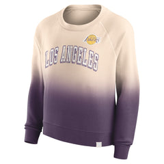 Los Angeles Lakers Women's Lounge Arch Raglan Pullover Sweatshirt Discount