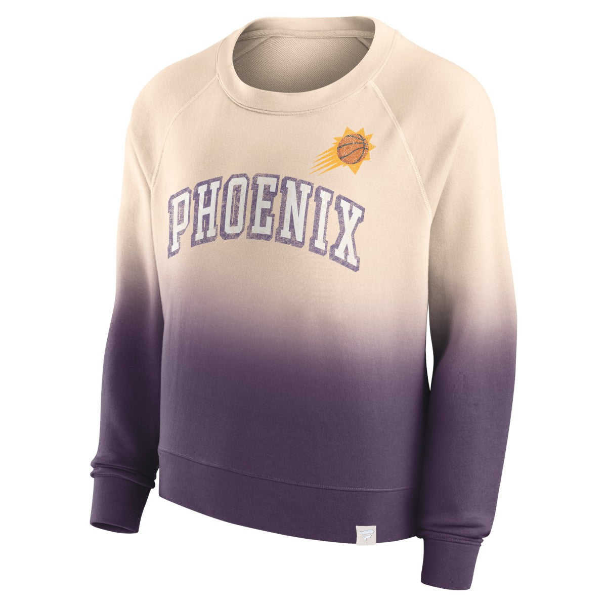 Phoenix Suns Women's Lounge Arch Raglan Pullover Sweatshirt Discount