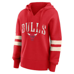 Chicago Bulls Women's Bold Move Dolman V-Neck High Hip Hoodie Online