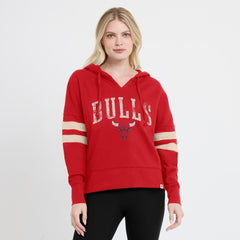 Chicago Bulls Women's Bold Move Dolman V-Neck High Hip Hoodie Online