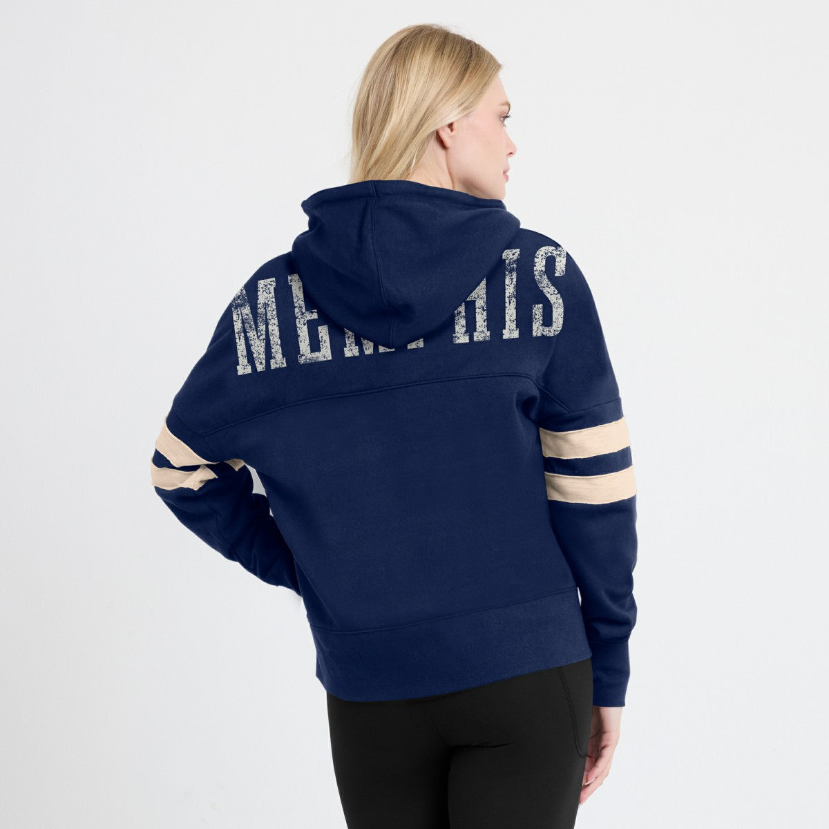 Memphis Grizzlies Women's Bold Move Dolman V-Neck High Hip Hoodie Online