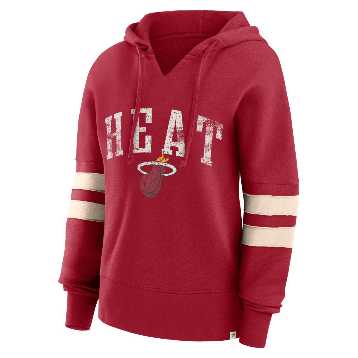 Miami Heat Women's Bold Move Dolman V-Neck High Hip Hoodie For Sale