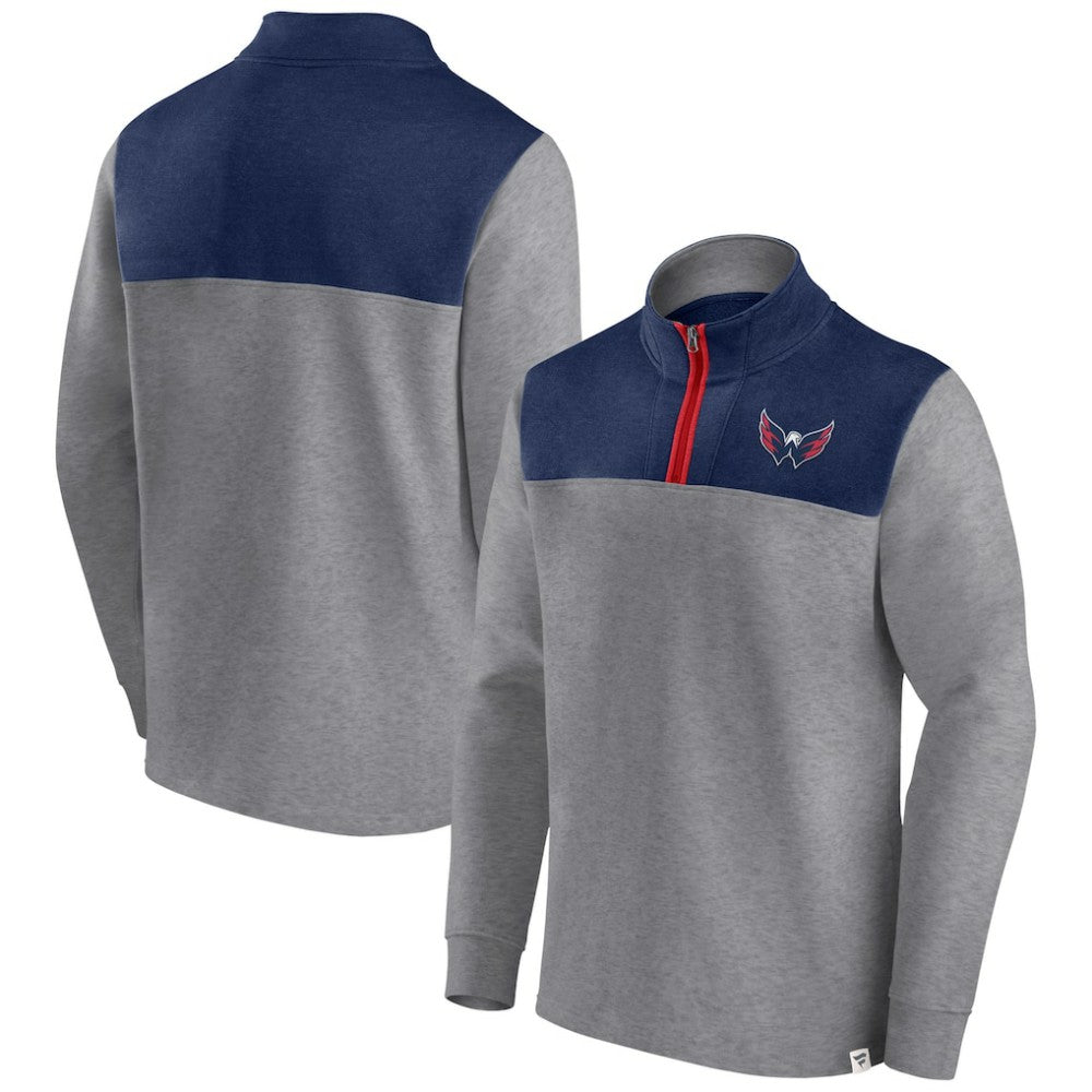 Washington Capitals Fanatics Launch It Quarter-Zip Jacket Sale