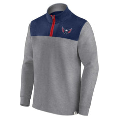 Washington Capitals Fanatics Launch It Quarter-Zip Jacket Sale