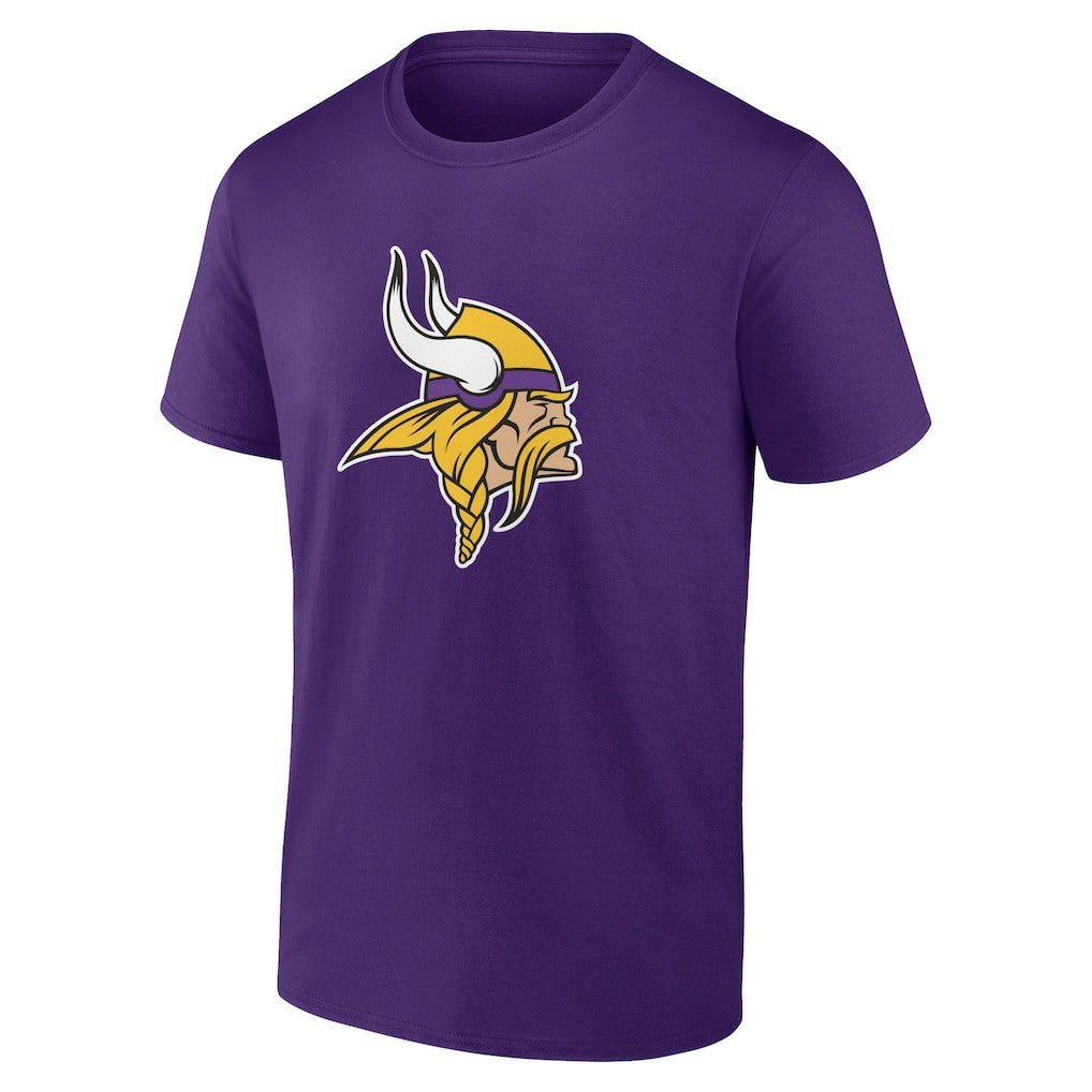 Minnesota Vikings  Justin Jefferson  Icon Player Name & Number T-Shirt