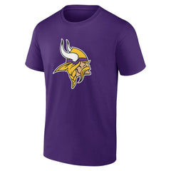 Minnesota Vikings  Justin Jefferson  Icon Player Name & Number T-Shirt