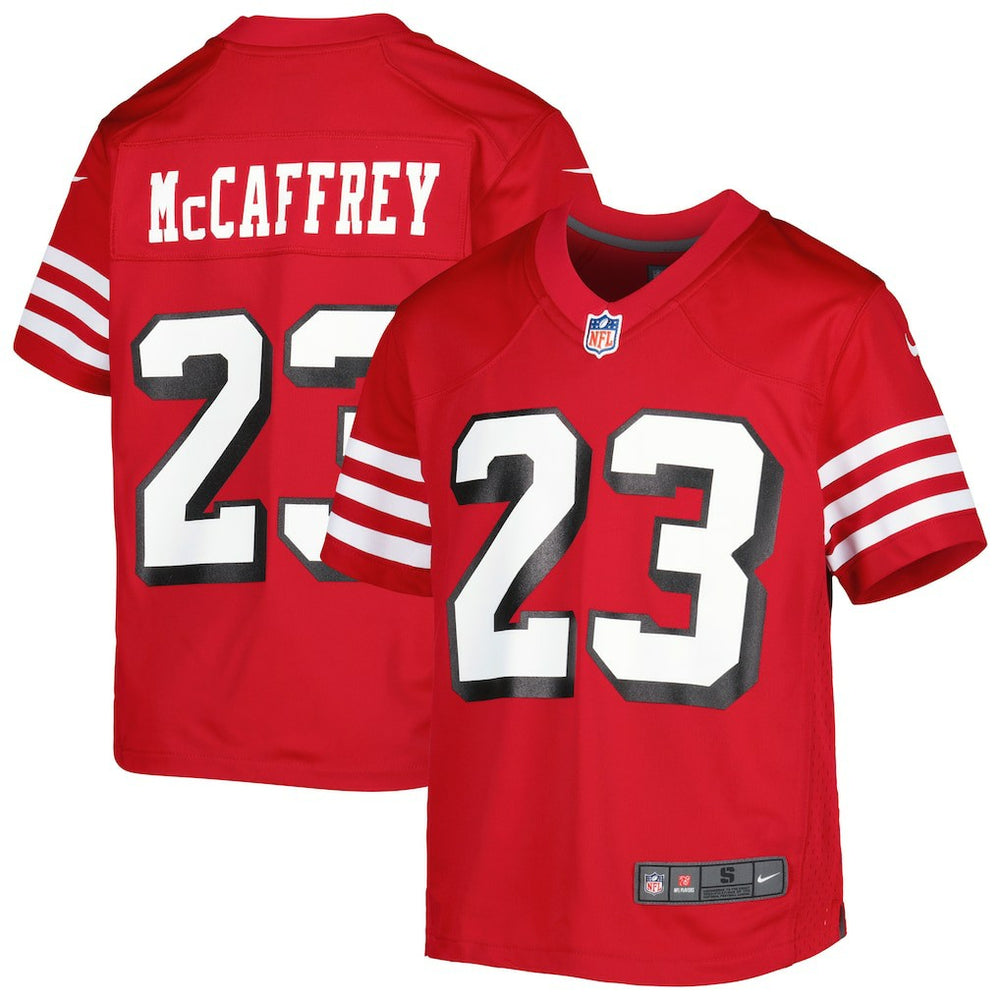 San Francisco 49ers Nike Christian McCaffrey  Youth Game Jersey