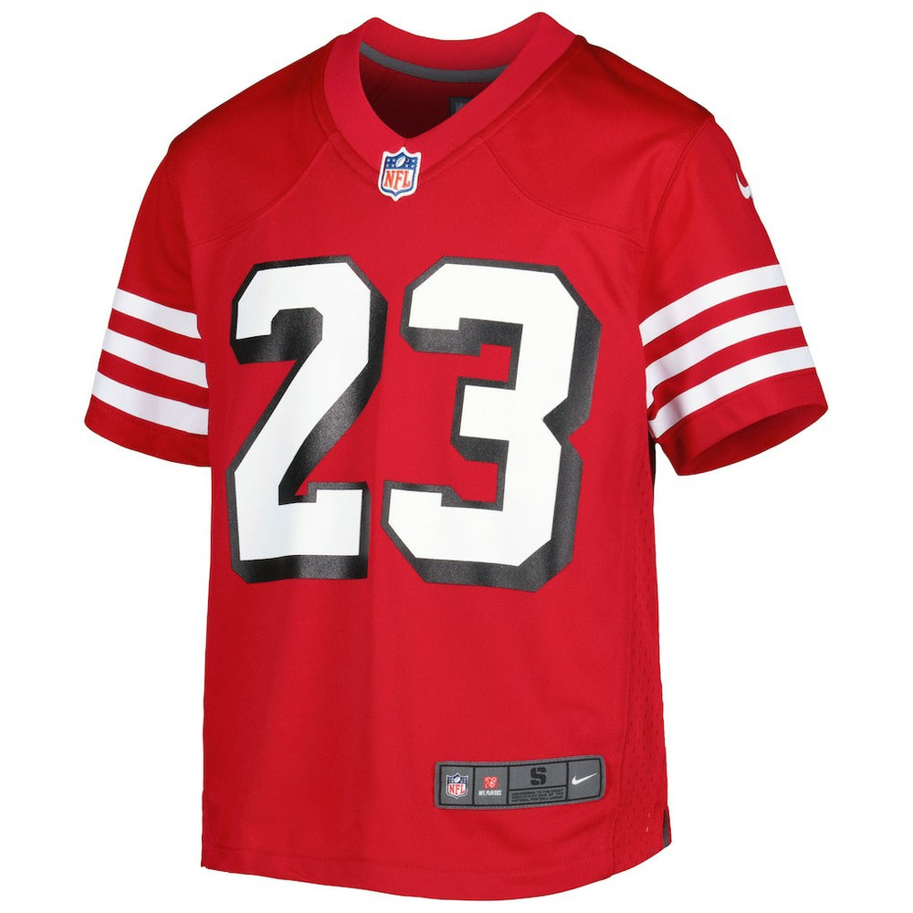San Francisco 49ers Nike Christian McCaffrey  Youth Game Jersey