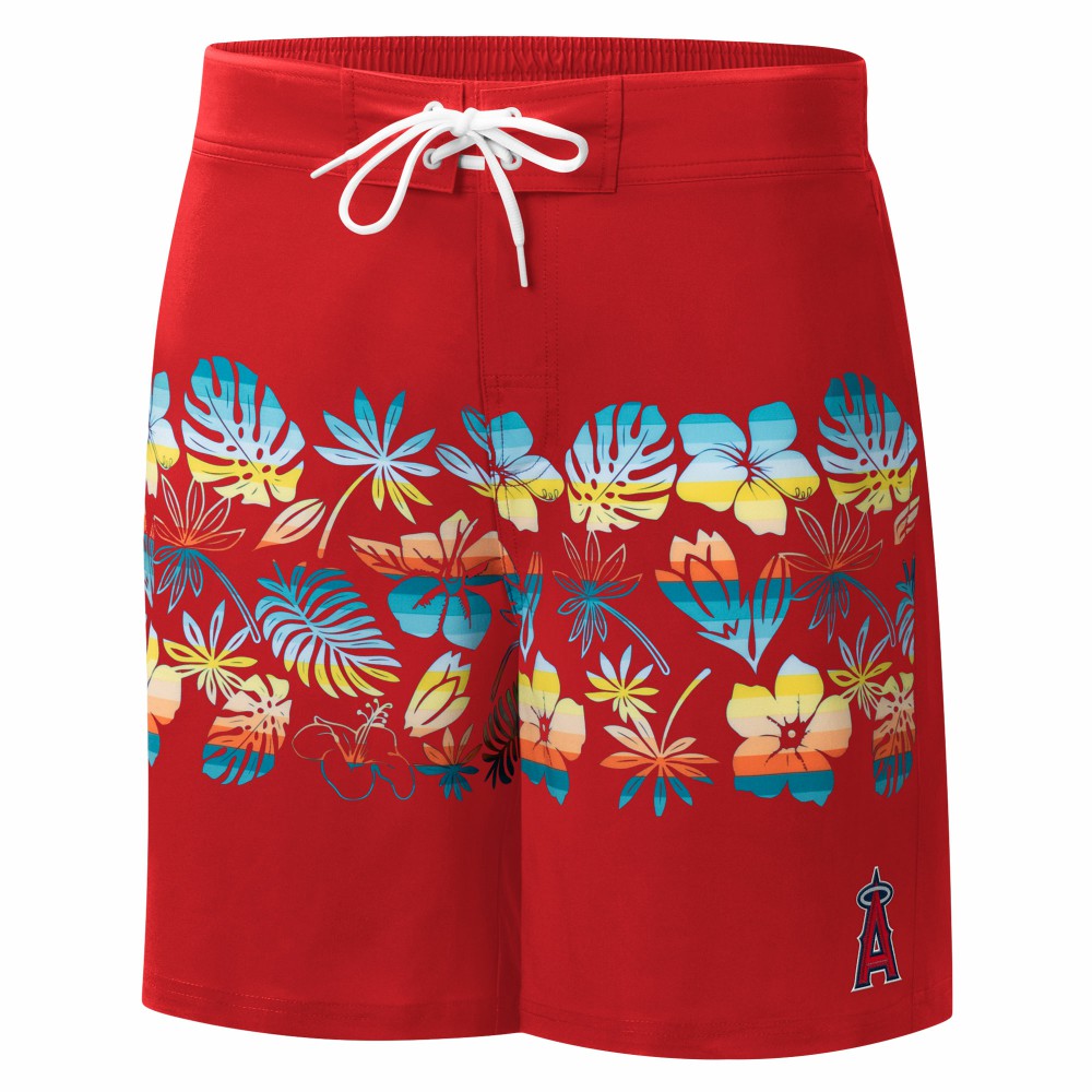 Los Angeles Angels G-III Sports by Carl Banks Breeze Volley Swim Shorts | MLB Outlet