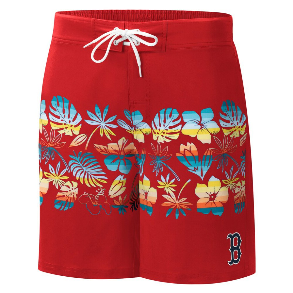 Boston Red Sox G-III Sports by Carl Banks Breeze Volley Swim Shorts | MLB For sale