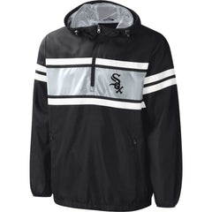 Chicago White Sox G-III Sports by Carl Banks Game Score Quarter-Zip Windbreaker | MLB Sale