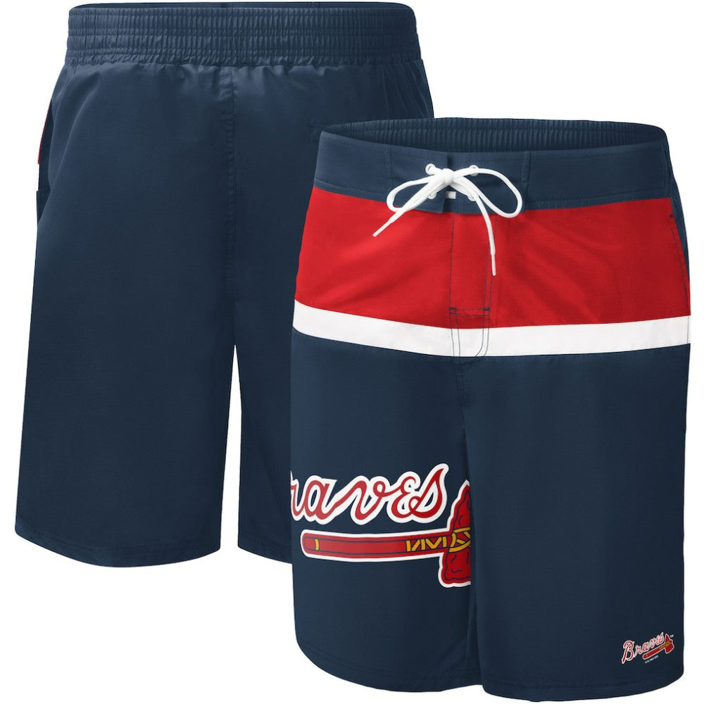 Atlanta Braves G-III Sports by Carl Banks Sea Wind Swim Shorts | MLB Shop